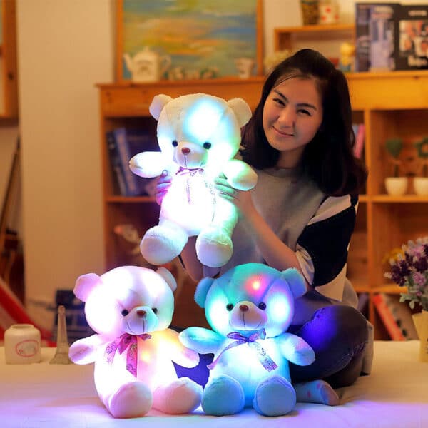 Luminous teddy bear for Christmas gift 1