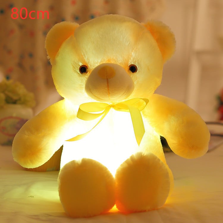 Luminous teddy bear for Christmas gift 6