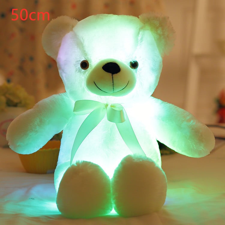 Luminous teddy bear for Christmas gift 7