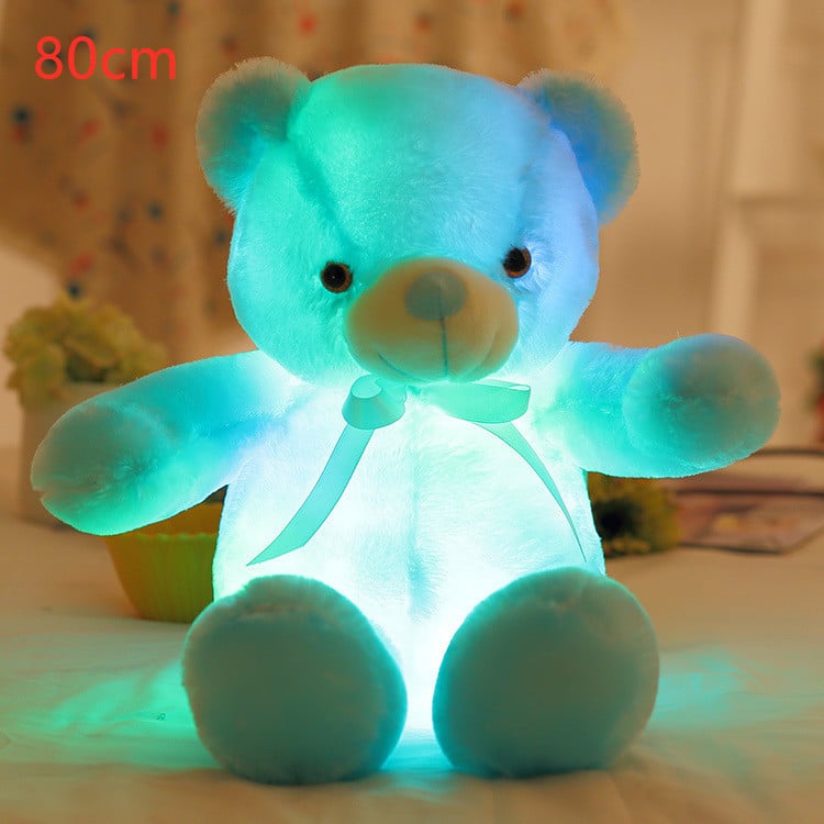 Luminous teddy bear for Christmas gift 5