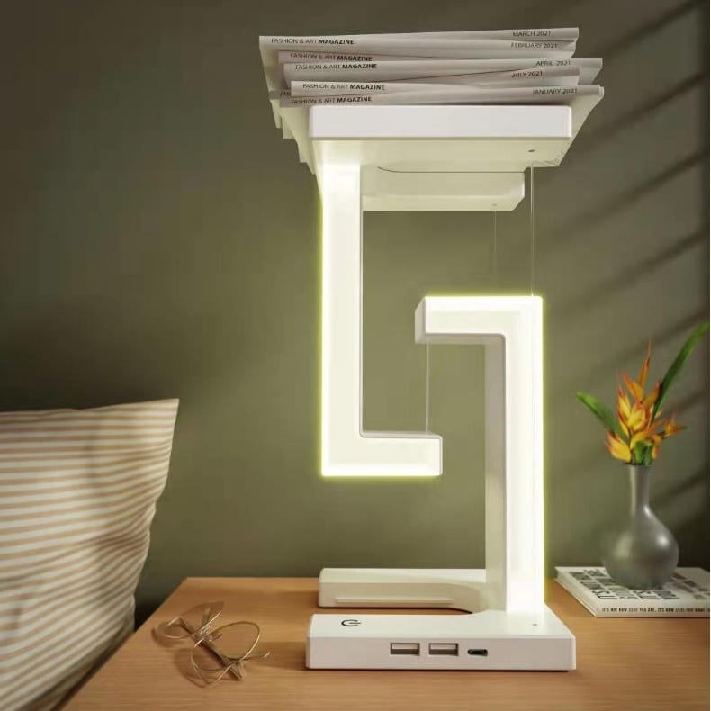 Wireless Charging Suspension Floating Table Lamp 3