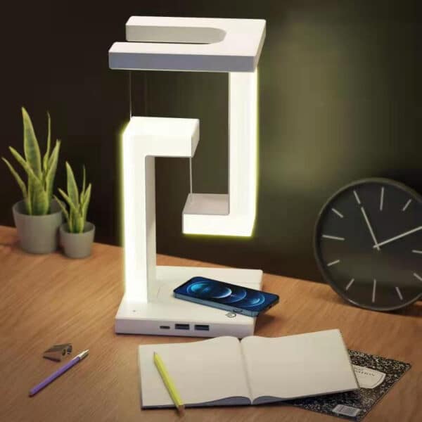 Wireless Charging Suspension Floating Table Lamp 1