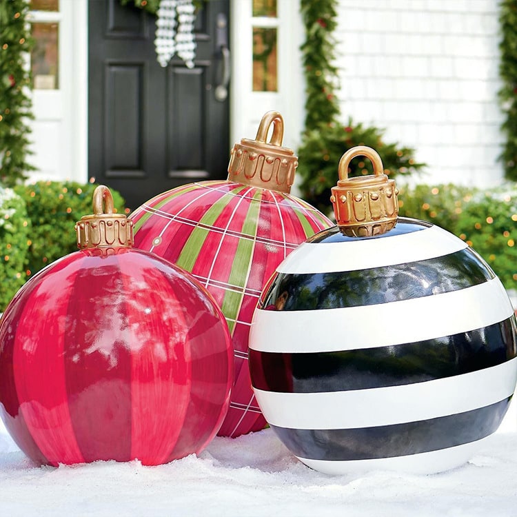 Christmas Ornament 60CM Inflatable Decorated Ball 6