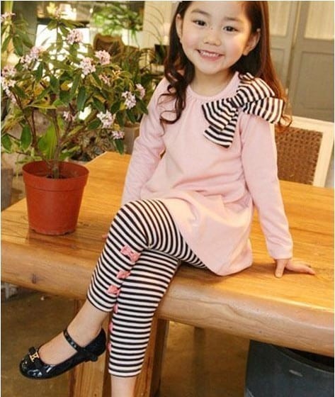Cute Girl clothing setsTunic Kids Spring Clothes 2