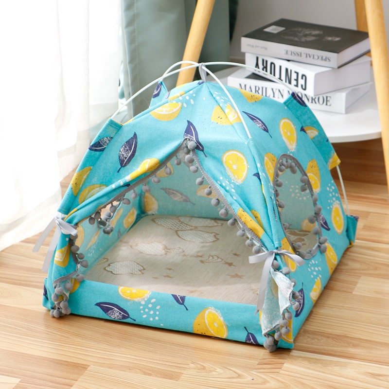 Cat House Enclosed Pet Bed 6