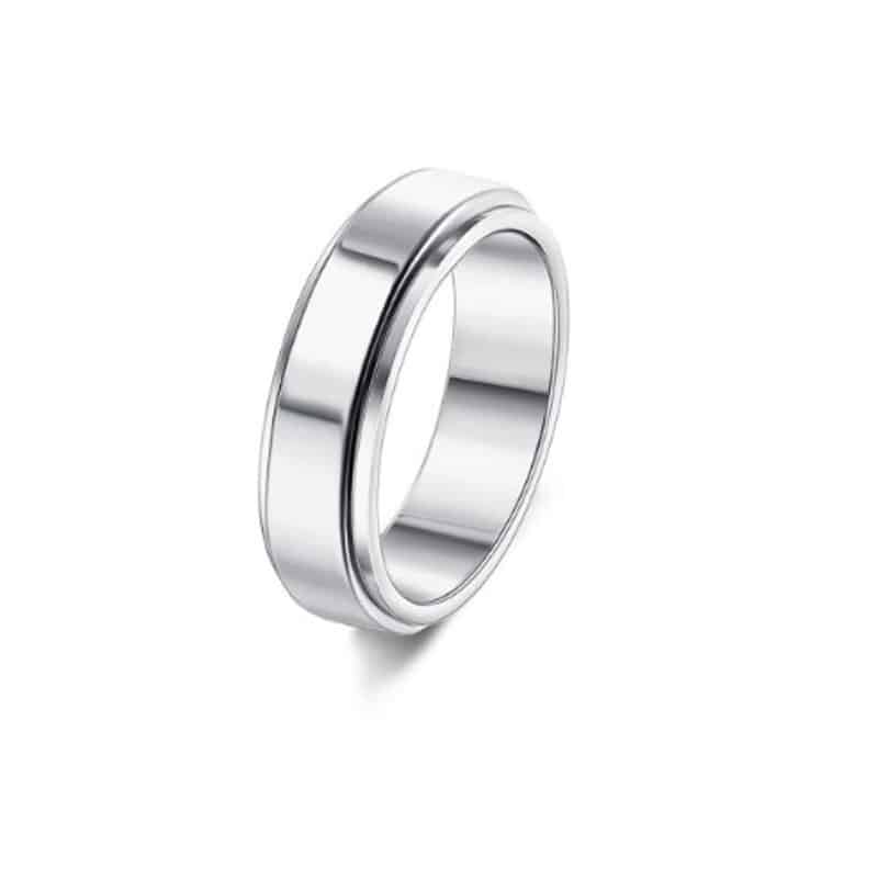 Stainless Steel Rotatable Ring To Relieve Anxiety 7