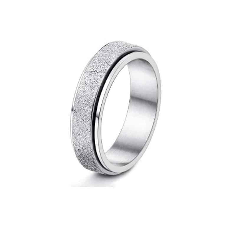 Stainless Steel Rotatable Ring To Relieve Anxiety 5
