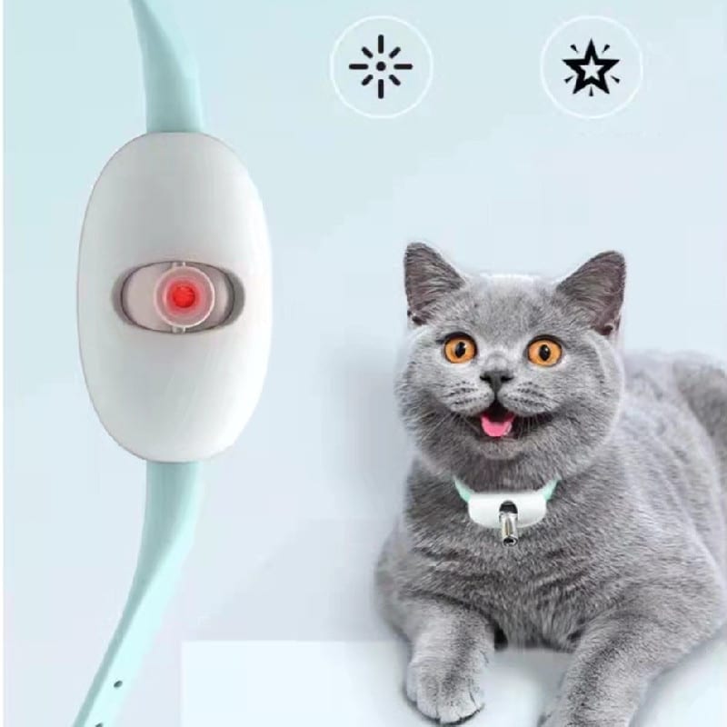 Smart Lazy Man Cat Toy Collar Led Pet Supplies 4