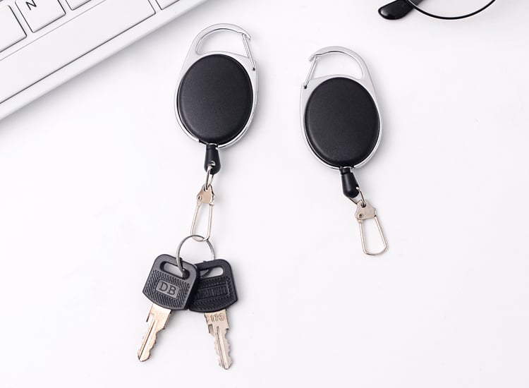 Creative Telescopic Wire Rope Key Ring 3