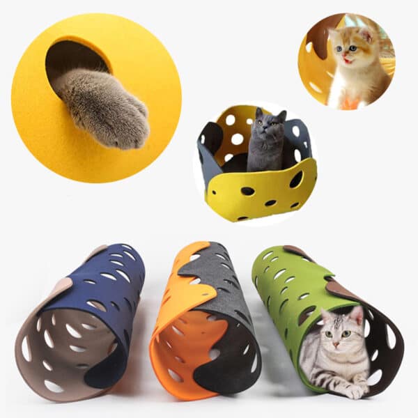 Tube House Tunnel Interactive Pet Toy Cat Accessories 1