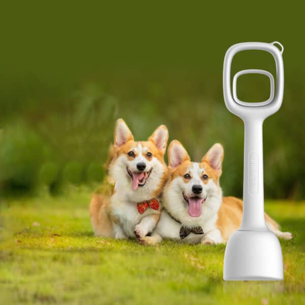 White Poo Picker For Dogs Help You Stay 1