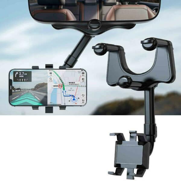 Car Rearview Mirror Swivel Navigation Bracket 1