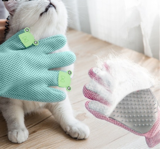 New Style Pet hair removal gloves 1