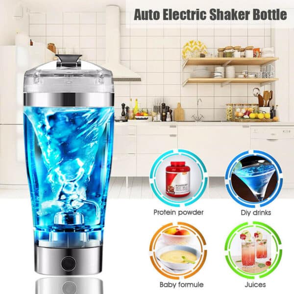 Electric USB Shake Bottle Milk Coffee Blender Kettle 1