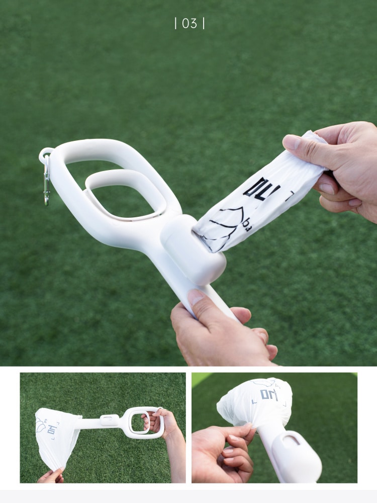 White Poo Picker For Dogs Help You Stay 4