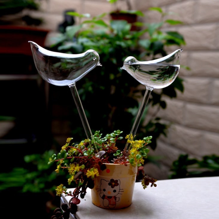 Watering Cans Flowers Plant Decorative Clear Glass Watering Device Houseplant 9