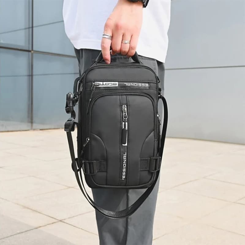 Men Multifunctional Crossbody Backpack Shoulder Bags 5
