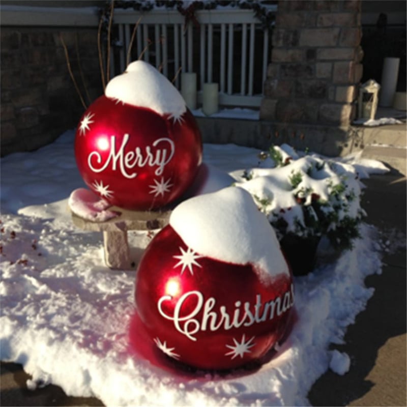 Christmas Ornament 60CM Inflatable Decorated Ball 3