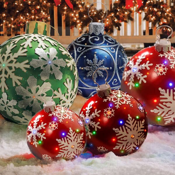 Christmas Ornament 60CM Inflatable Decorated Ball 1