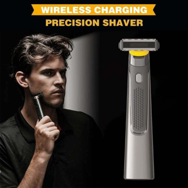 Wireless Rechargeable Precision and Straight Shaver 1