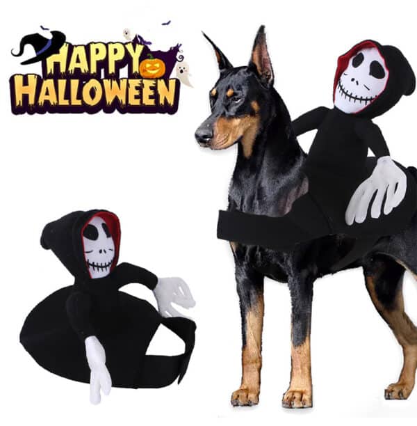 NEW Funny Pet Halloween Costume riding style 1