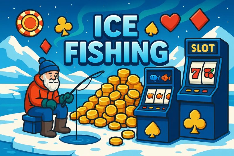 Canada - ice fishing game